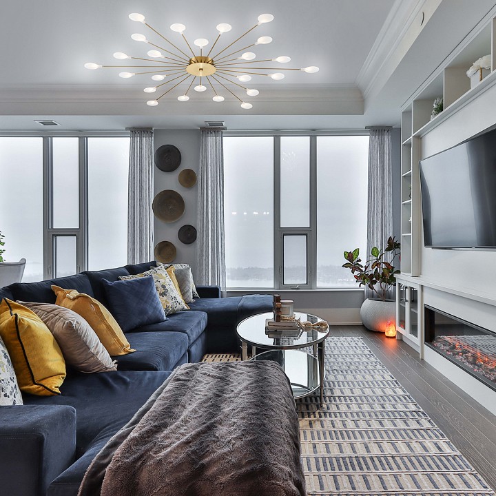 Потолочная люстра escada starfall 2109/1 copper