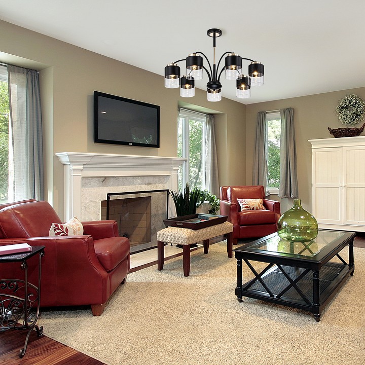 Люстра на штанге escada riche 2121/7p