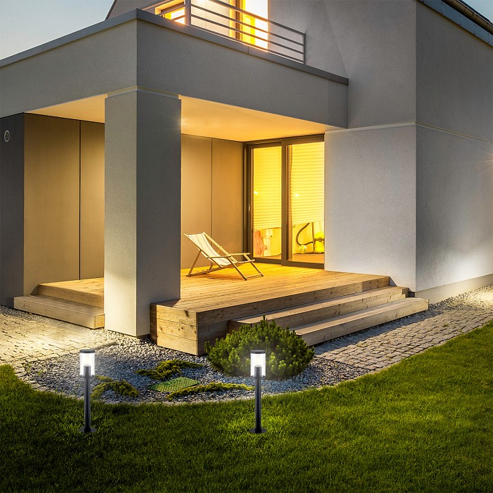 Наземный низкий светильник escada urban 30003g/01