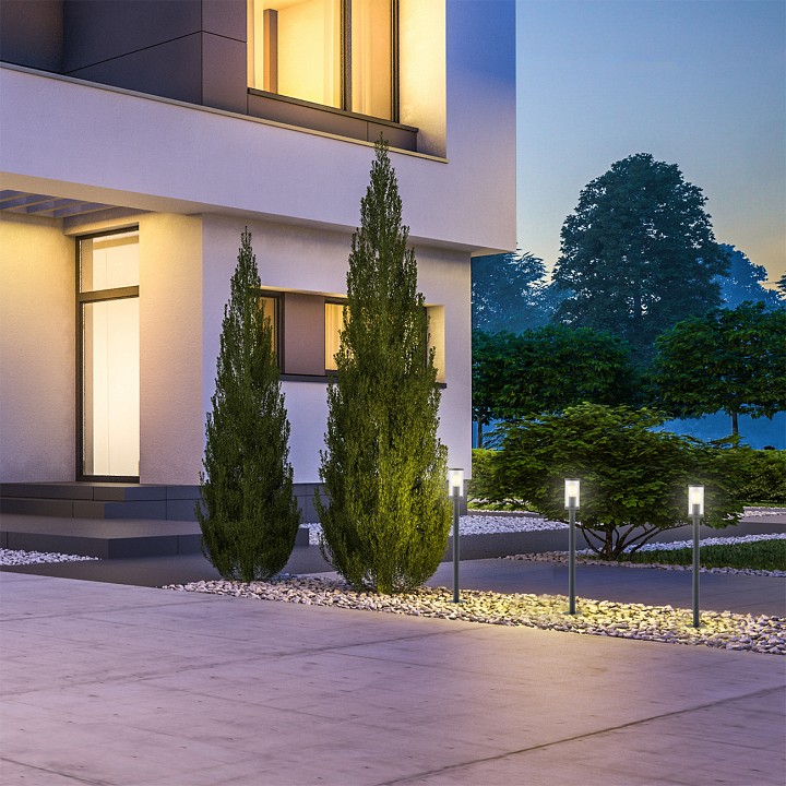 Наземный низкий светильник escada urban 30003g/02