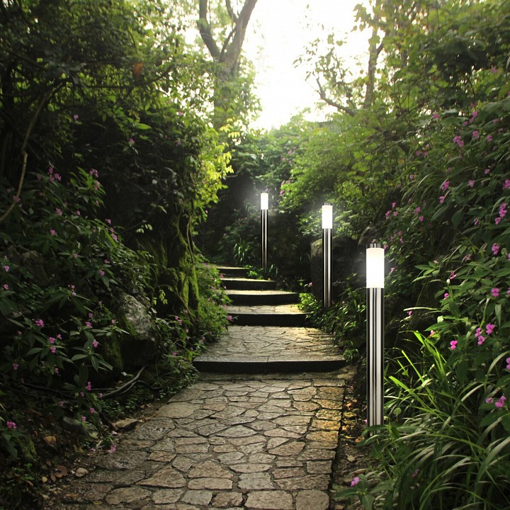 Наземный низкий светильник escada 30011 30011g/02