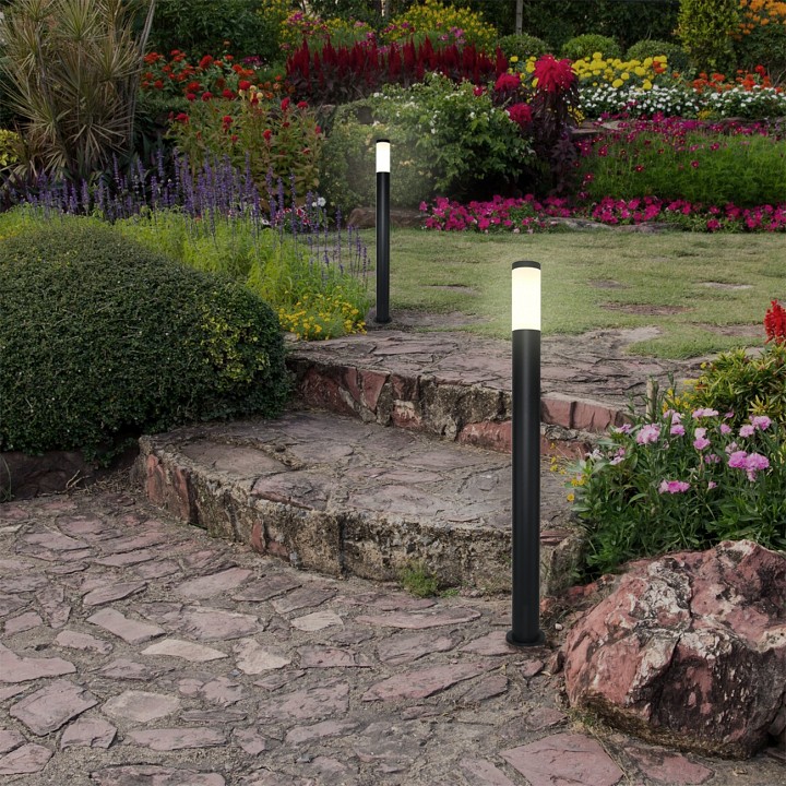 Наземный низкий светильник escada 30012 30012g/02