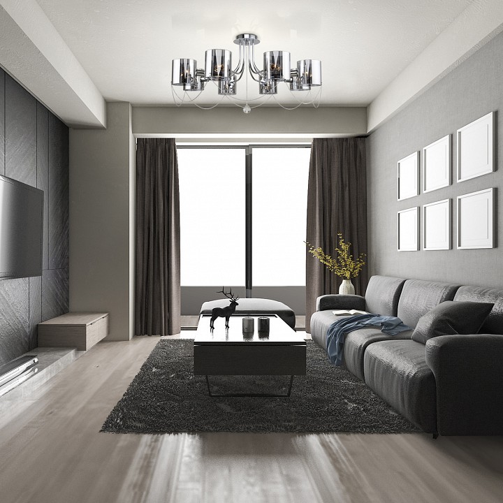 Люстра на штанге escada intense 683/8p