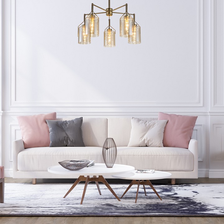 Люстра на штанге escada divita 688/5p