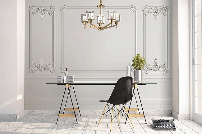 Подвесная люстра escada adorn 691/5s (copper)