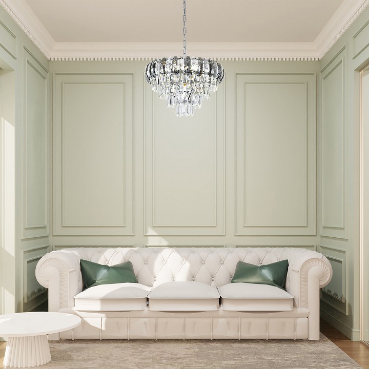 Подвесная люстра escada 140008 140008/8p chrome