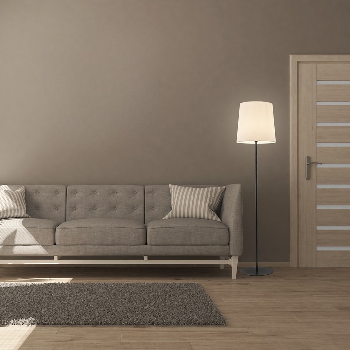 Торшер escada 190001 190001/1f black