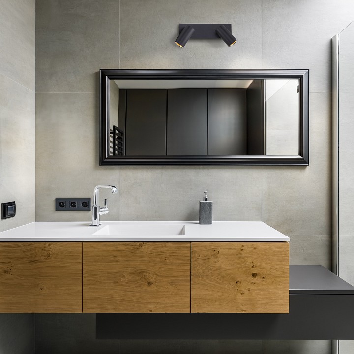 Бра eurosvet fleur 20066/2 led черный/золото