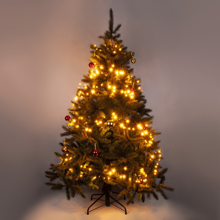 Гирлянда нить eurosvet мишура 400-004 теплый белый