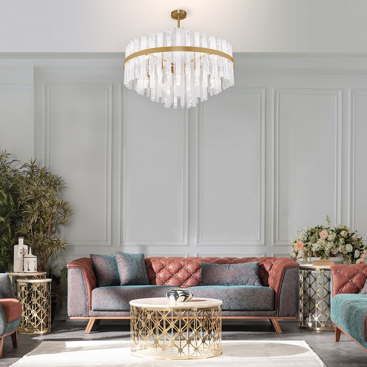 Люстра на штанге bogate's hollis 368/9 smart