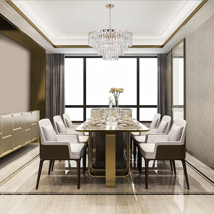 Подвесная люстра eurosvet elegante 10130/10 золото/прозрачный хрусталь strotskis