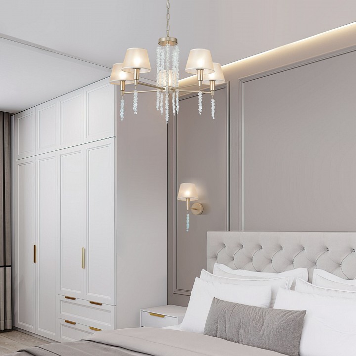 Бра eurosvet charuel 60148/1 матовое золото