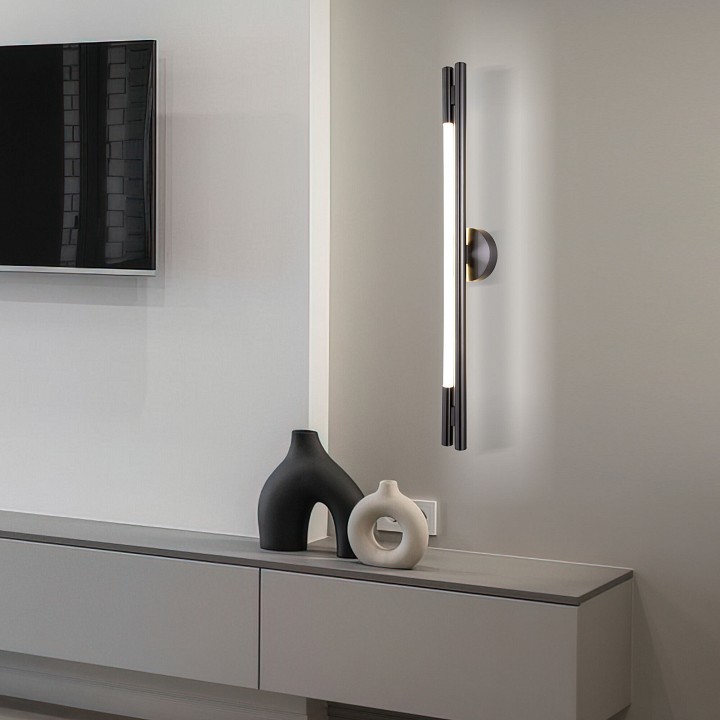 Накладной светильник eurosvet talus 50265 led титан