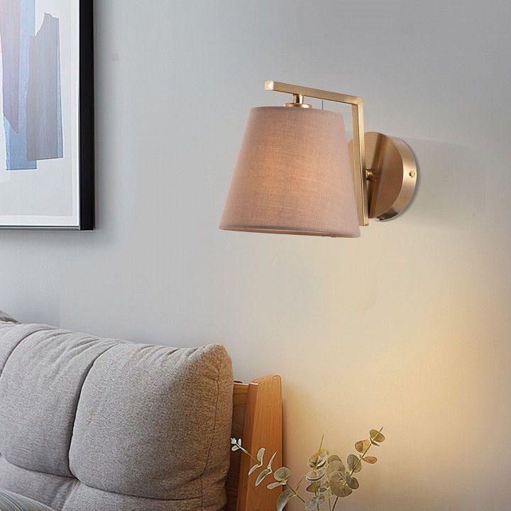 Бра eurosvet ozark 60149/1 латунь