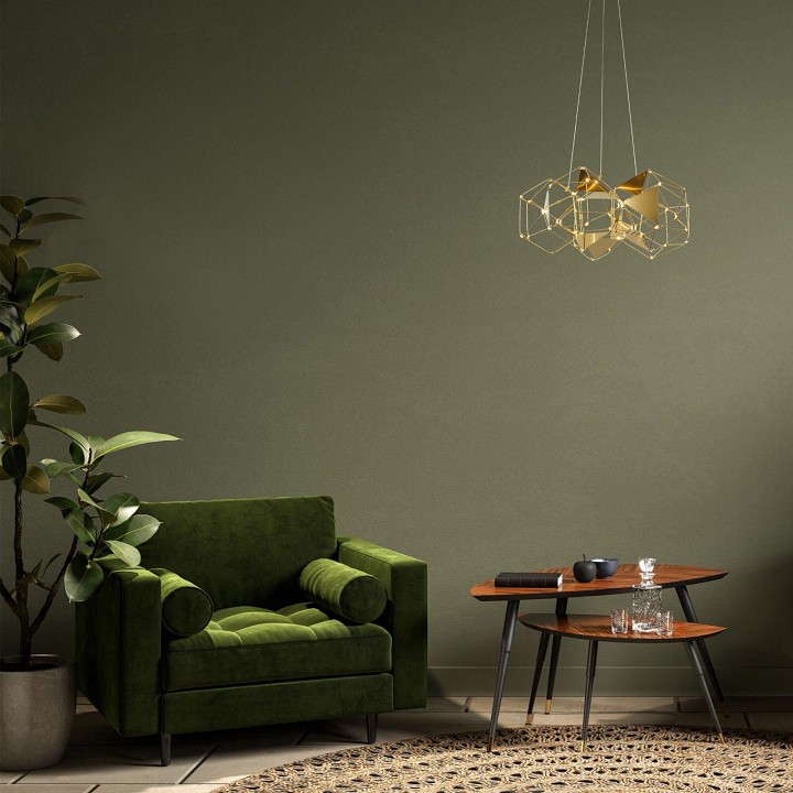 Подвесная люстра eurosvet uma 90369/5 медь