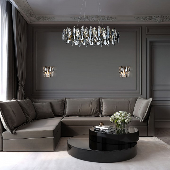 Накладной светильник bogate's onyx 372/2 strotskis