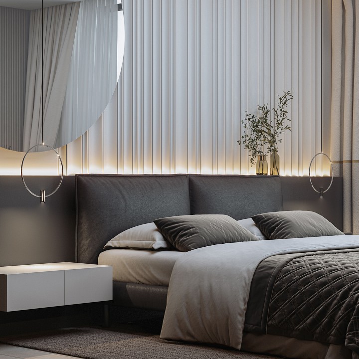 Подвесной светильник eurosvet layla 50257/1 led никель