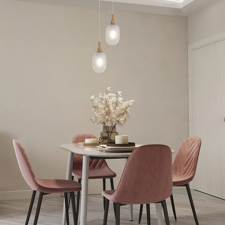 Подвесной светильник eurosvet pineapple 50266/1 прозрачный