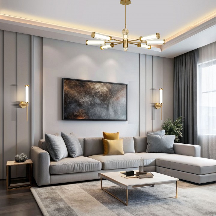 Бра eurosvet stark 50387 led латунь