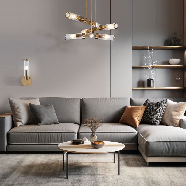 Бра eurosvet oriens 60166/1 латунь