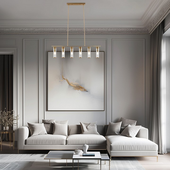 Светильник на штанге eurosvet oriens 60166 латунь