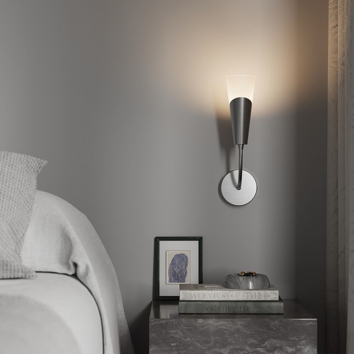 Бра eurosvet rhyton 60167/1 никель