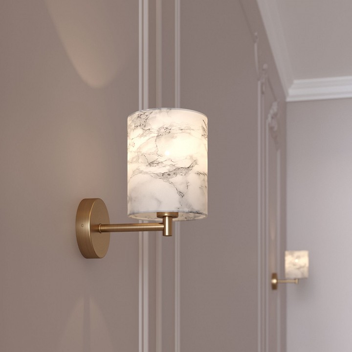 Бра eurosvet brume 60174/1 латунь