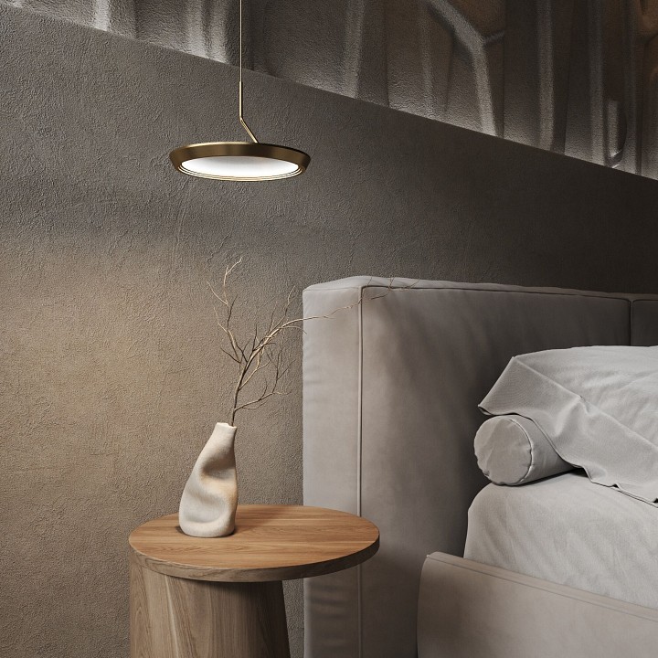 Подвесной светильник eurosvet crespella 90034/1 золото