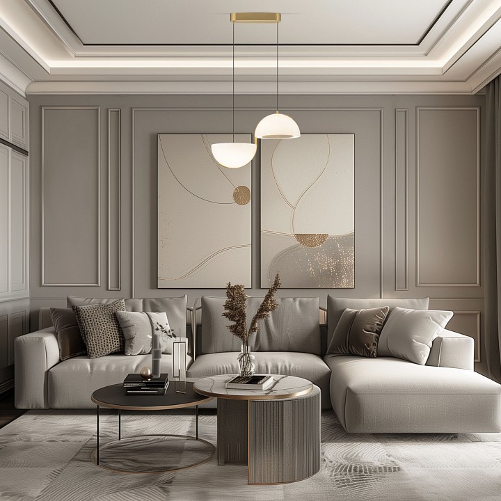 Подвесной светильник eurosvet emisfero 50083/2 led золото