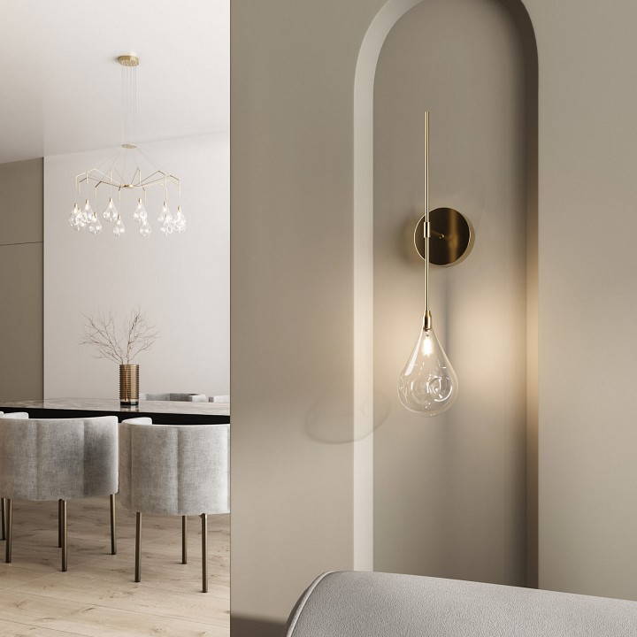 Бра eurosvet  201002 латунь