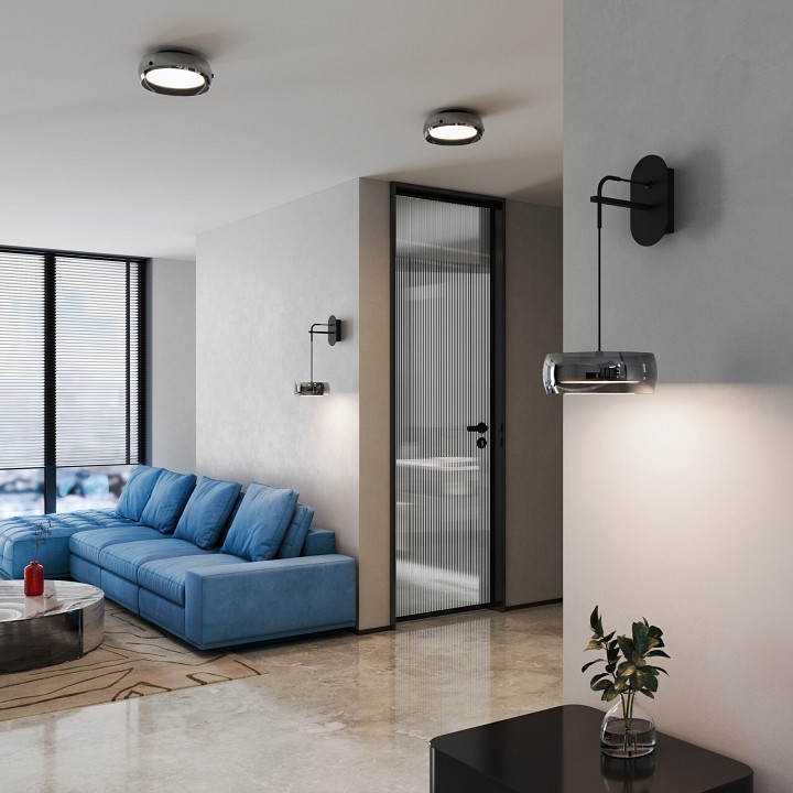 Бра eurosvet noir 201052 led черный