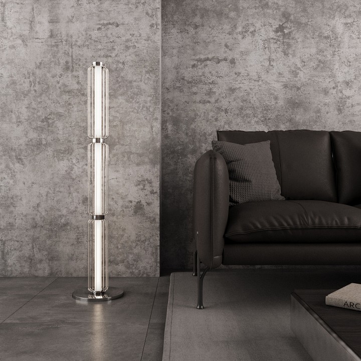 Торшер eurosvet  309052 led хром