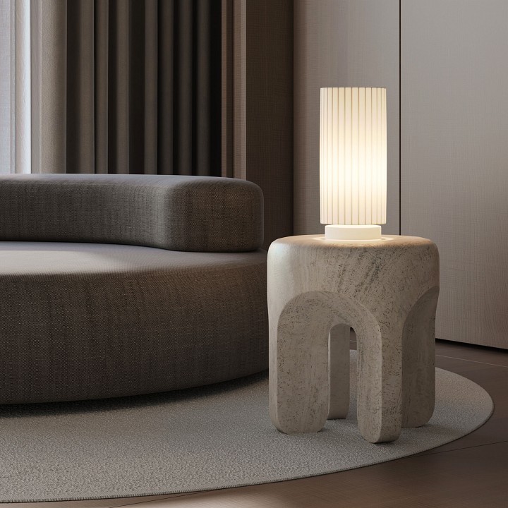 Настольная лампа декоративная eurosvet kreis 101101 белый