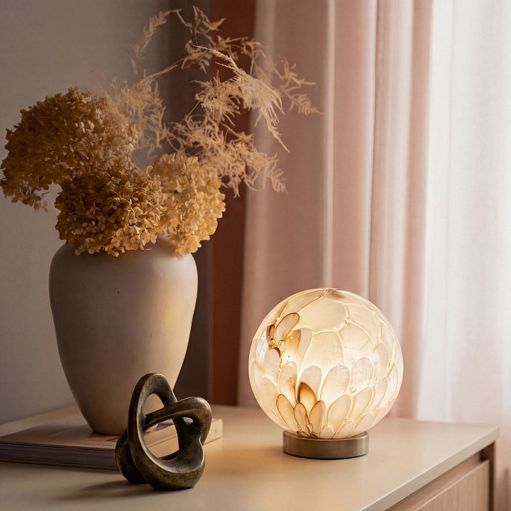 Настольная лампа декоративная bogate's crystall 1_102