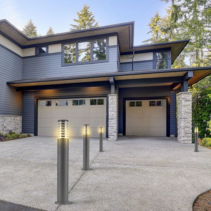 Наземный высокий светильник feron dh0801 6302