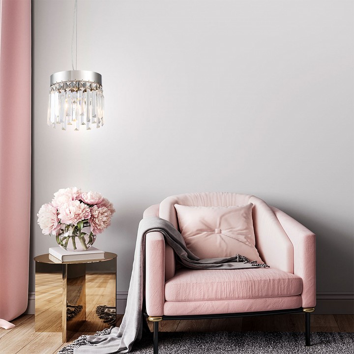 Подвесной светильник indigo lacrima 12026/1p chrome