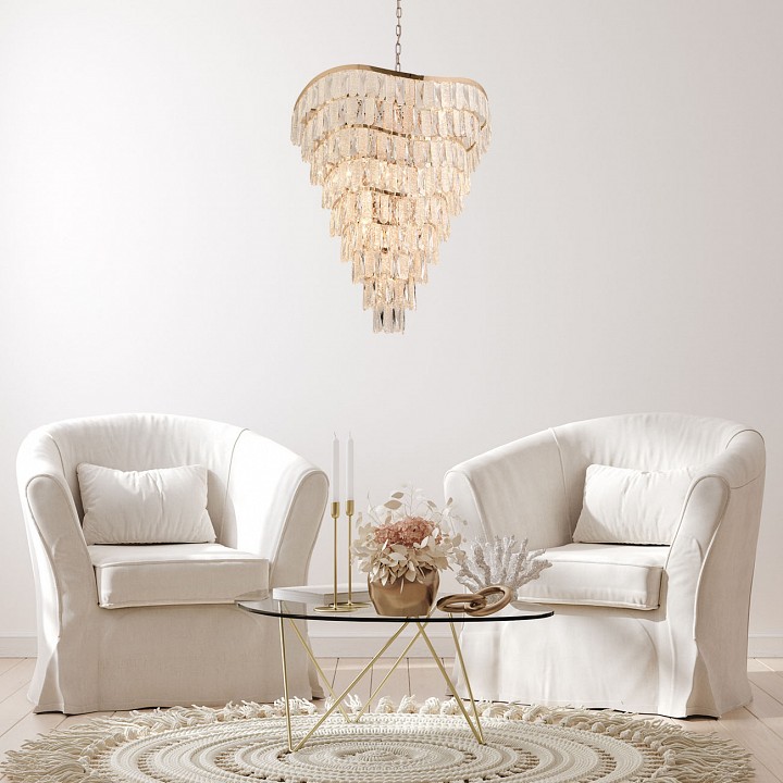 Подвесная люстра indigo ambra 12030/13p gold