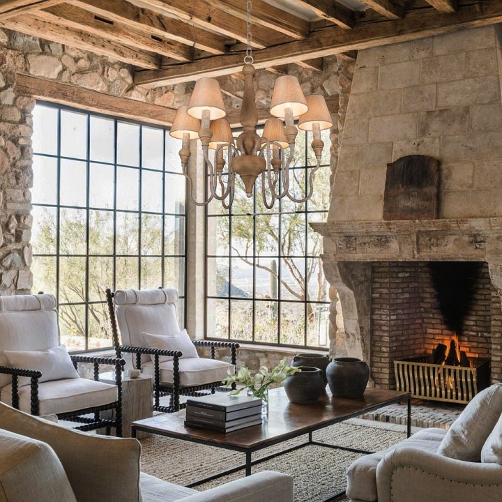 Подвесная люстра loft it countryside 10420