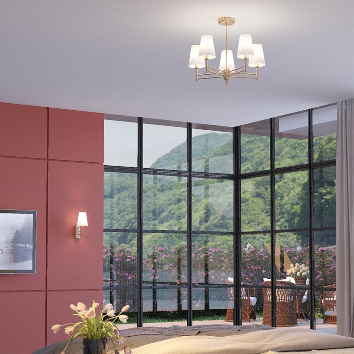 Люстра на штанге lumion doris 4436/5c