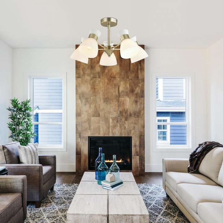 Люстра на штанге lumion wilma 4535/5c