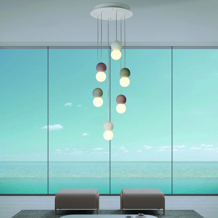 Подвесная люстра mantra galaxia 7622