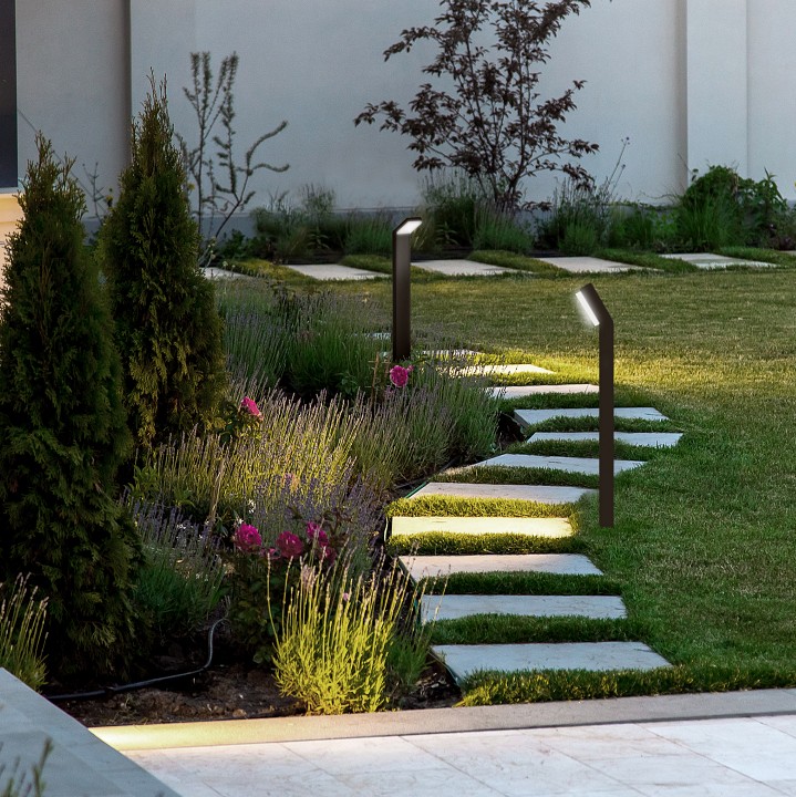 Наземный низкий светильник mantra alpine 8151