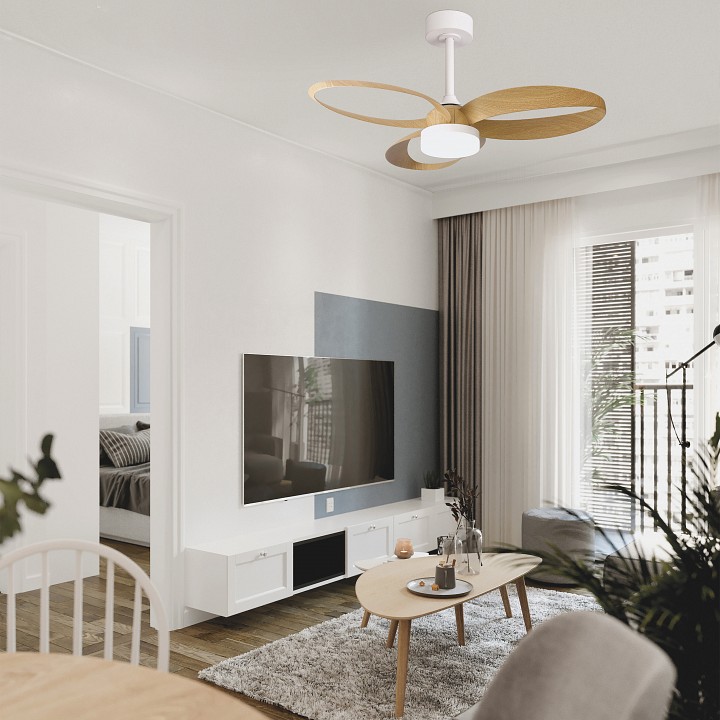 Светильник с вентилятором mantra infinity fan 8702