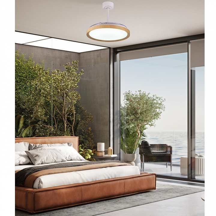 Светильник с вентилятором mantra mistral 8827