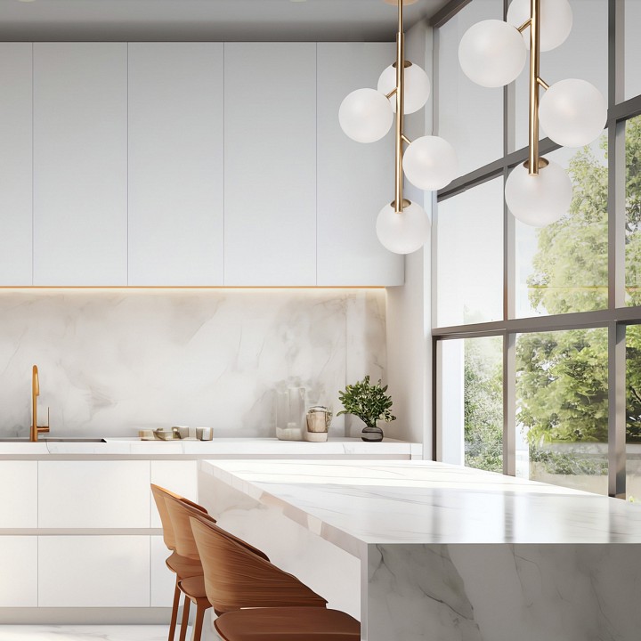 Люстра на штанге demarkt оливия 17 306015404