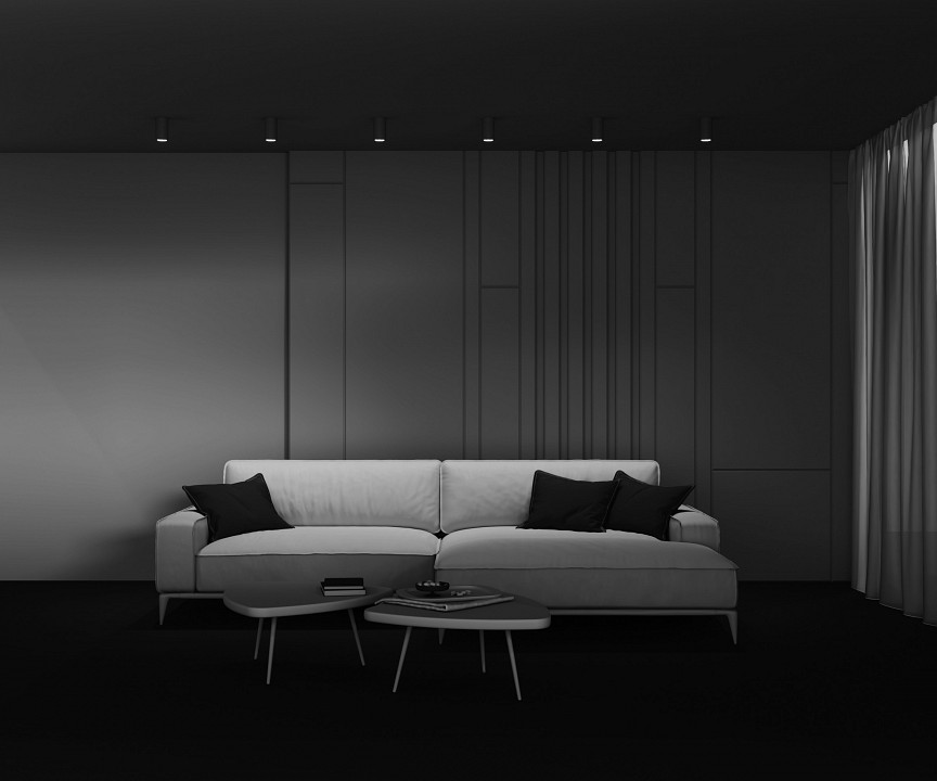 Накладной светильник maytoni technical conik gyps c003cw-01w-1