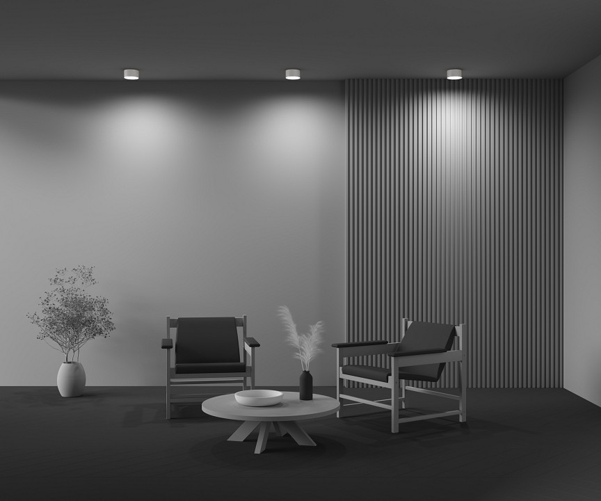 Накладной светильник maytoni technical zon c032cl-12w3k-rd-w