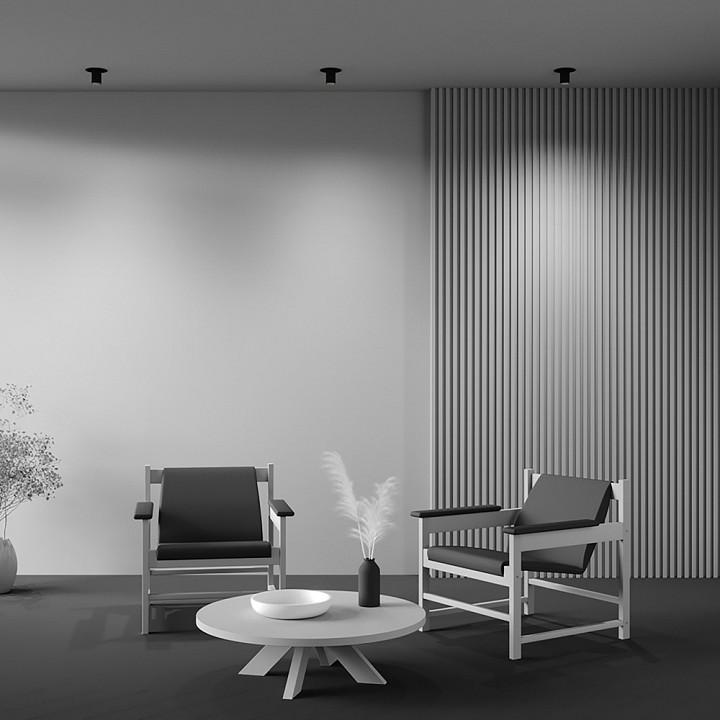 Встраиваемый светильник maytoni technical focus s c048cl-01-gu10-b