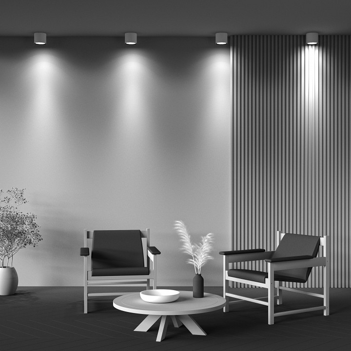 Накладной светильник maytoni technical alfa c064cl-01-25w3k-d-rd-wb