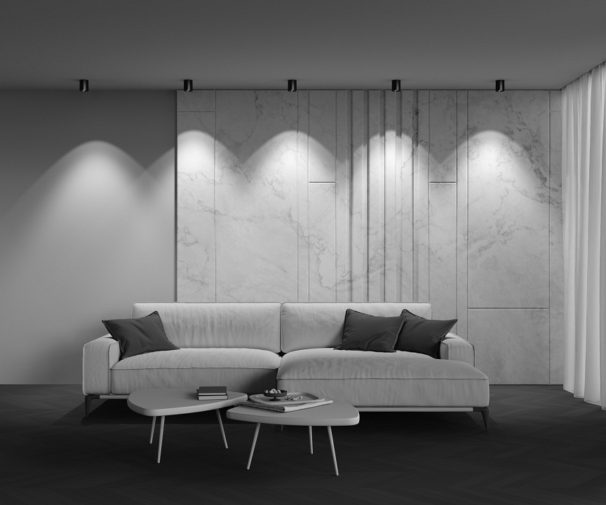 Накладной светильник maytoni technical alfa led c064cl-12w4k-rd-b